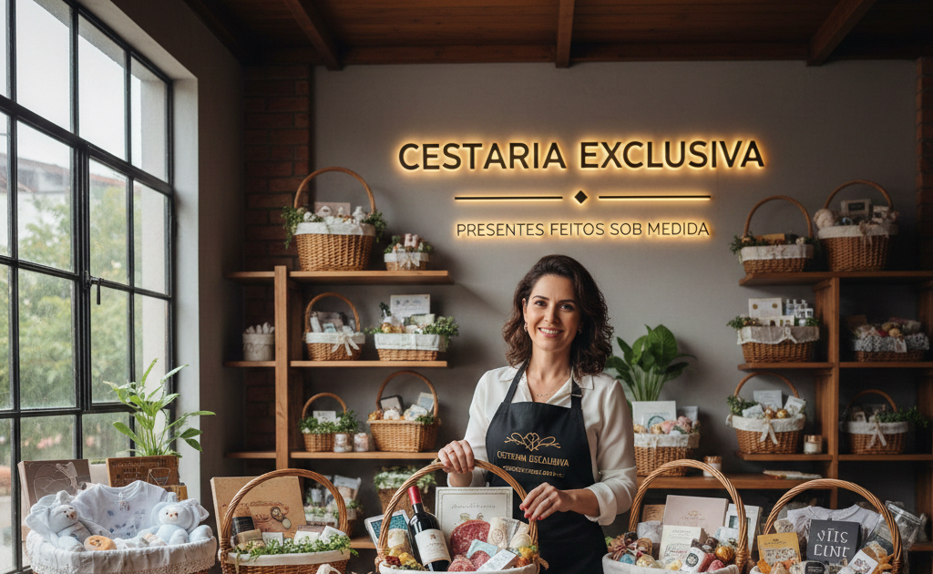 Estratégias adotadas por empresários para diferenciar cestas personalizadas no mercado competitivo